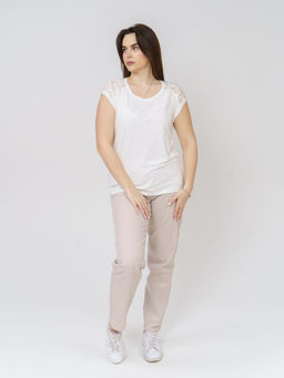 Футболка Кимоно-кружево Вискоза 95%, лайкра 5% - Ивассорти фото 6