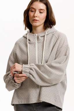 ЕВТ 3300/перламутровое облако,3Д квадраты жакет жен