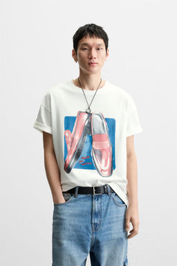 LOAFER PRINT T-SHIRT - Zara фото 2