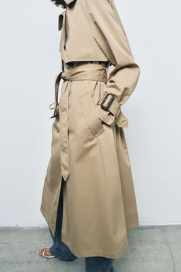 WATER-REPELLENT TRENCH COAT, ZW COLLECTION - Zara фото 4