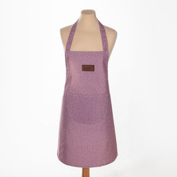 Фартук «Этель. Однотонный», розовый, 65×70 см, 100% п/э