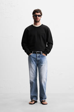 BASIC CREW NECK SWEATSHIRT
