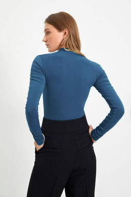 Indigo Slim Buzgulu C?tc?tl? Esnek Orme Body TWOAW20BD0052