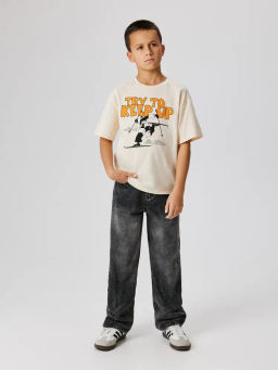 ACOOLA / Футболка детская для мальчиков Vedder крем  фото 3