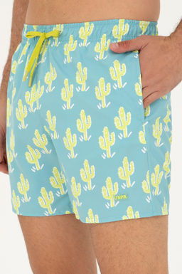 Мужские мятные шорты для плавания Неожиданная скидка в корзине