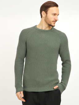 джемпер мужской базовый из хлопка - Glenfield фото 4