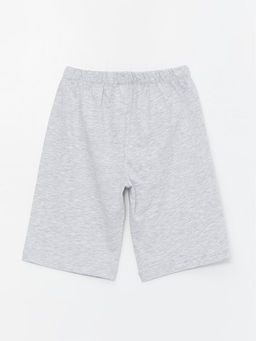 Beli Lastikli Bask?l? Erkek ?ocuk Pijama ?ort 2li - Waikiki фото 3