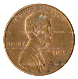 1 цент 2005 года США