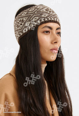 Повязка из 100% монгольской шерсти (арт. 05109)