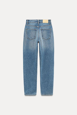 Z1975 HIGH-WAIST SLIM MOM LEG JEANS - Zara фото 11