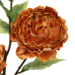 Искусственные цветы "FLOWERS MAGIC" 63см Пионы 4 цветка золотые