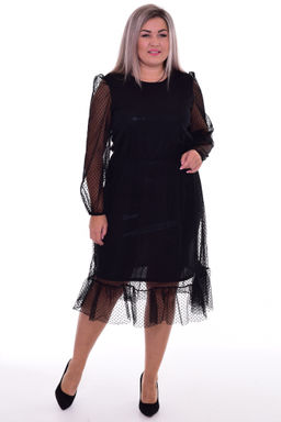 *Платье женское Ф-1-067а (черный)