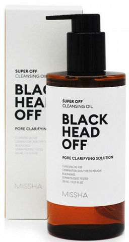 MSH Black Head Off Cleansing Oil, 305ml - Гидрофильное масло для очищения пор