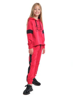 Спортивный костюм для девочки подростка UD 7061 красный - Mini maxi фото 4
