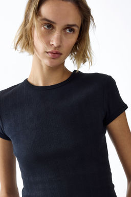 Camiseta en punto pointelle - H&m фото 7