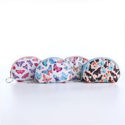 Цена за 2 шт. Кошелёк-монетница на молнии, 12×3.5×8.5 см, МИКС