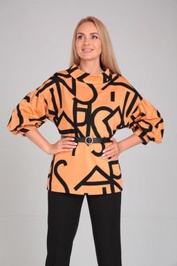 Костюм Gamma & Gracia 608 черный оранжевый  фото 4