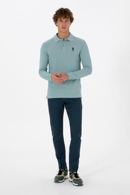 Erkek Mint Basic Sweatshirt Sepette S_rpriz _ndirim - U.s. polo assn фото 4