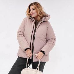 RODOS Куртка зимняя женская мембрана М-307 Светло-бежевый
