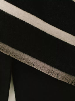 В составе шерсть и кашемир! теплый двусторонний палантин - Tantino фото 17