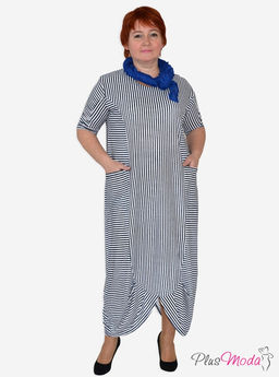 Платье Модель №59 размеры 52-72 - Plusmoda фото 2