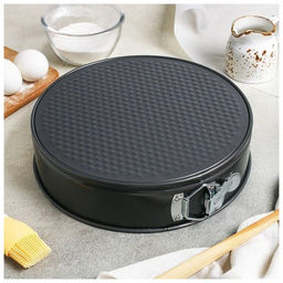 Разъемная форма для выпечки с антипригарным покрытием BE-4602N 26х7см - Delta фото 4