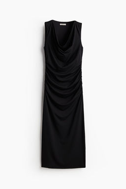 Vestido con escote drapeado - H&m фото 5