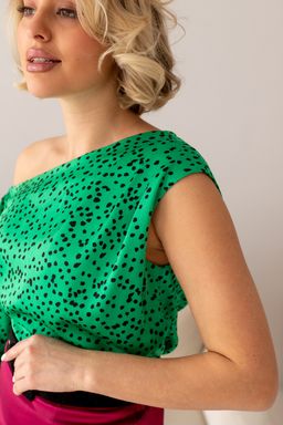 Блузка ТБ-76 зеленый