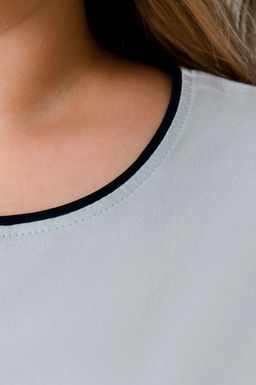 Арт. 31114 Футболка женская 50-58 (5 шт) Цвет:Голубой - Калинка фото 12