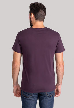 Футболка мужская короткий рукав GREG G146-RD-7020 (фиолет)  фото 2