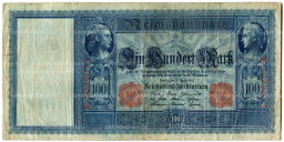 100 марок 1910 года Германия