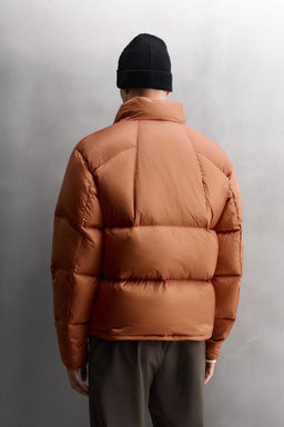 100% FEATHER DOWN PUFFER JACKET