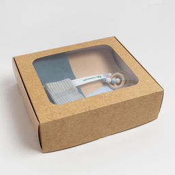 Подарочный набор Крошка Я Lovely baby, пелёнка 100х130 см и аксессуары  фото 10