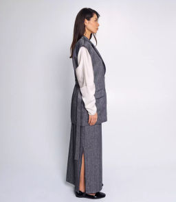 Костюм #БШ2248, серый