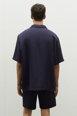 Camisa resort con textura Regular Fit - H&m фото 5