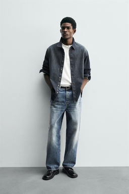 WASHED DENIM SHIRT