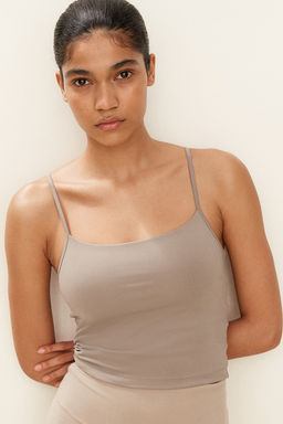 Top de deporte cropped en DryMove - H&m фото 2