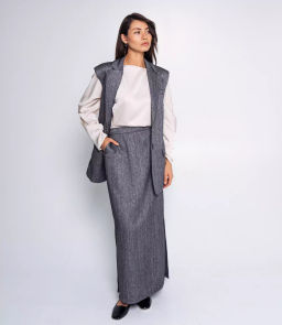 Костюм #БШ2248, серый