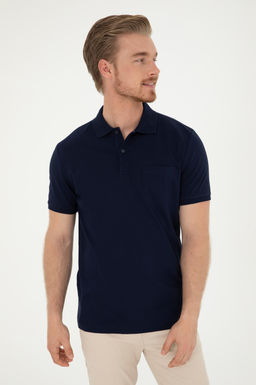 U. S. Polo Assn / Мужская темно-синяя футболка - U.s. polo assn фото 10