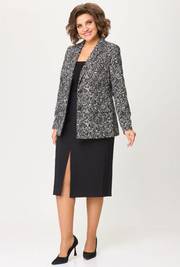 Жакет БелЭльСтиль 866 черный дизайн фото 2