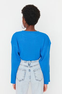 Mavi Super Crop Basic Triko Kazak TWOAW23KZ01068