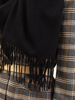 В составе шерсть. Большой теплый двусторонний палантин - Tantino фото 5