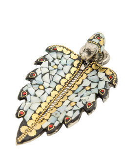 Подставка под благовония Слон на листочке Су17/3