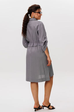 Платье ANELLI 1579 графитовый шепот