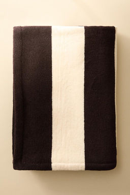 COTTON BEACH TOWEL WITH WIDE STRIPES - Zara фото 6