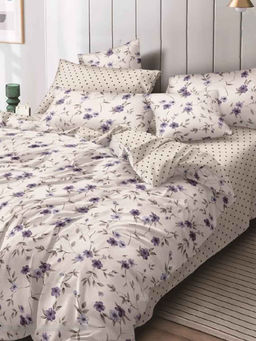 КПБ Поплин Эксклюзив - Анютины глазки 2 сп. (нав.70х70)