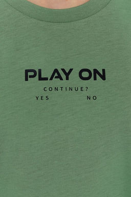 CRB wear/ CSJB 90248-37-404 Комплект для мальчика (футболка, шорты),зеленый/Ex.Cherubino  фото 3