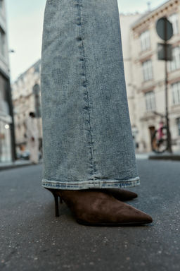 SOFT STILETTO HEEL ANKLE BOOTS