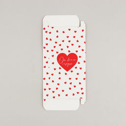 Цена за 5 шт. Коробка для шоколада «От всего сердца», с окном, 17.3 х 8.8 х 1.5 см