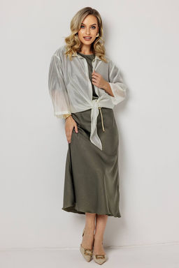 Юбка женская 198/05/Оливковый - Rise фото 4